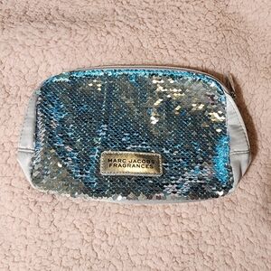 Marc Jacobs Teal Sequin Pouch